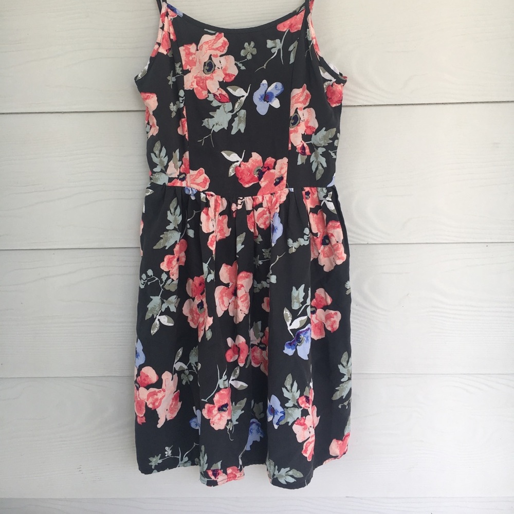 Mini floral dress